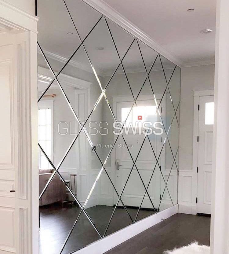 Photos de miroirs sur mesure et design moderne – GLASS SWISS, spécialiste en vitrerie et miroiterie à Genève et dans le canton de Vaud, devis gratuit